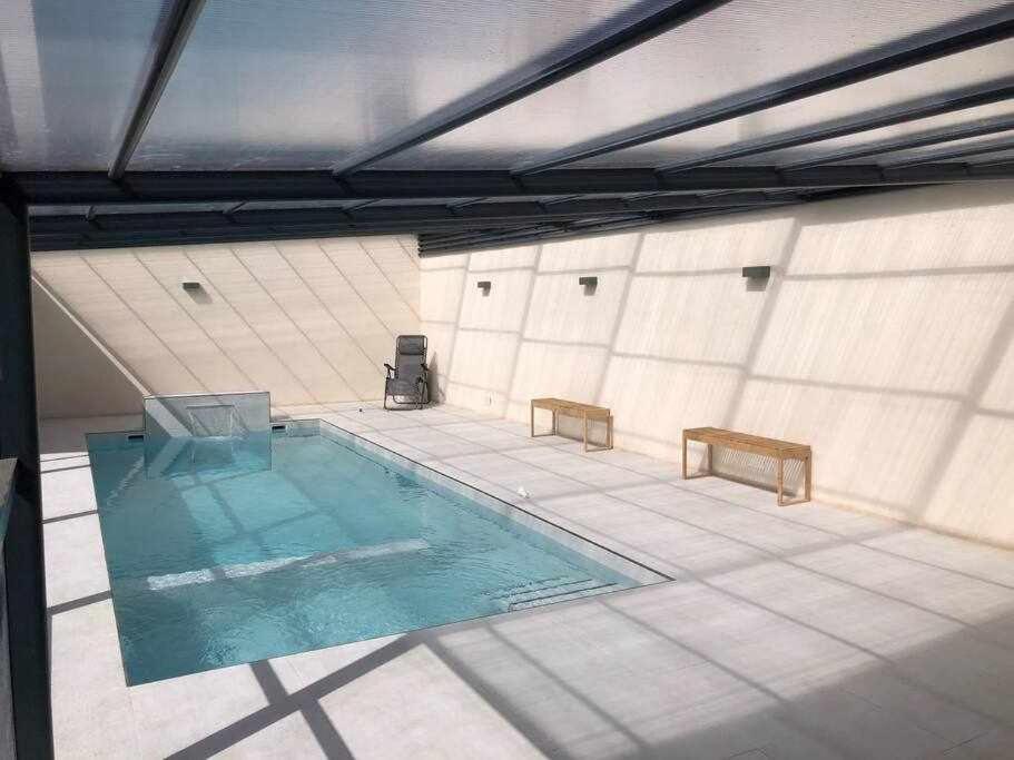 Villafranca de los Caballeros Alojamiento El Pez Casa Con Piscina Climatizada מראה חיצוני תמונה