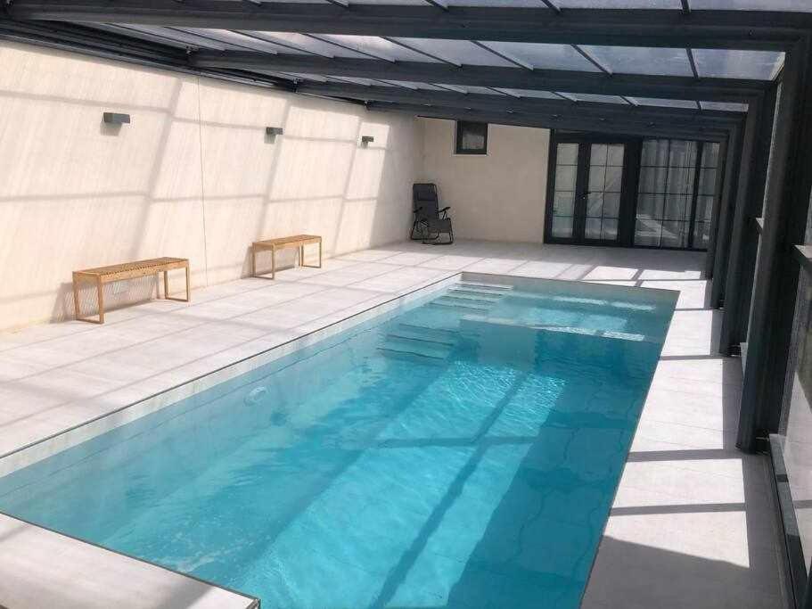 Villafranca de los Caballeros Alojamiento El Pez Casa Con Piscina Climatizada מראה חיצוני תמונה
